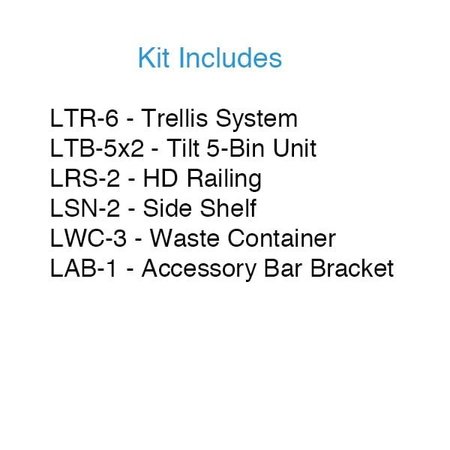 LAKESIDE Elite Classic Anesthesia Cart Accessory Package LAP-B